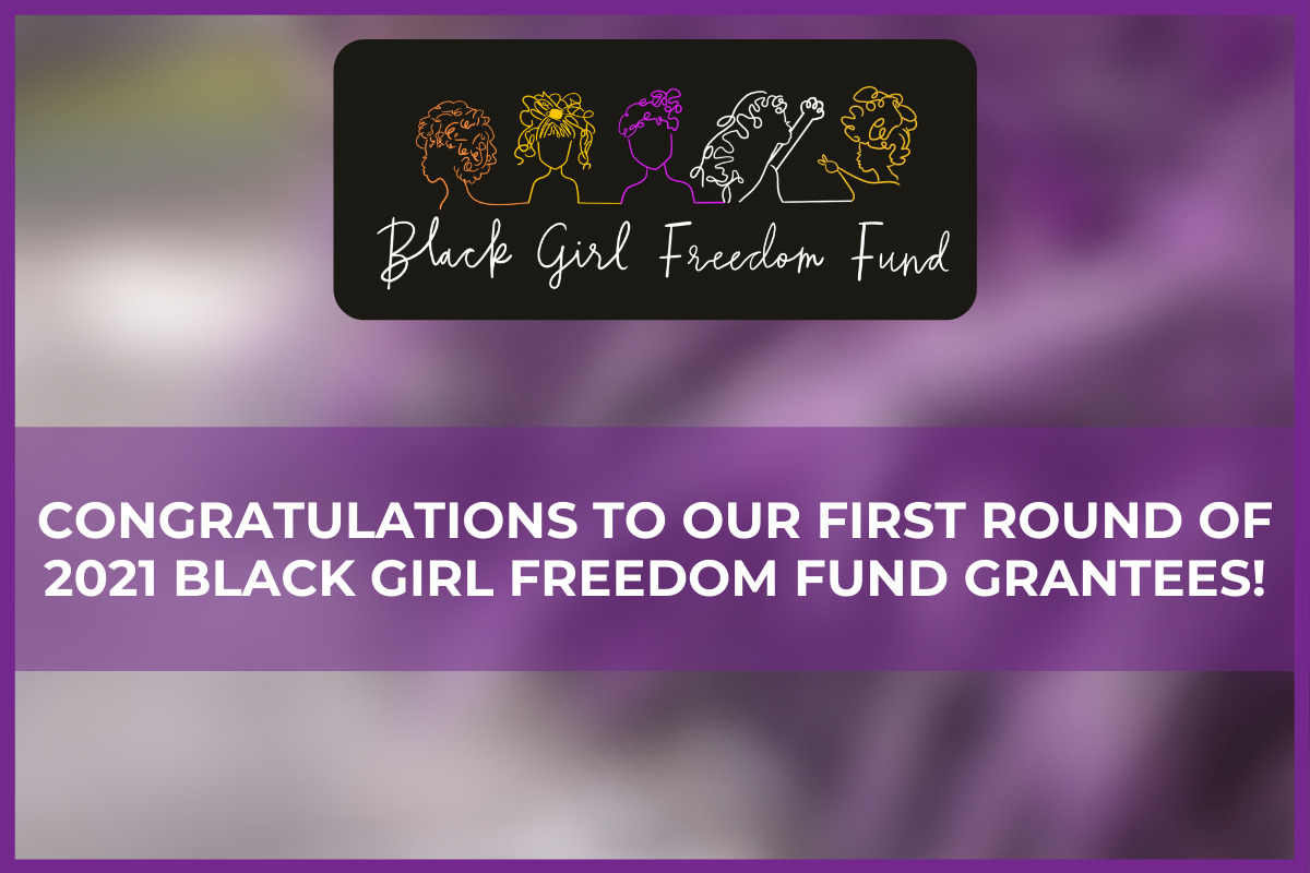 Congratulations to our first round of 2021 BGFF grantees!