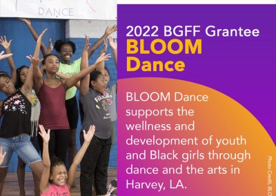 Fortifying Black girl development and wellness through dance
