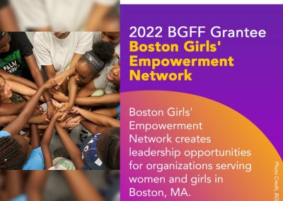 Building capacity and grassroot leadership for women and girls