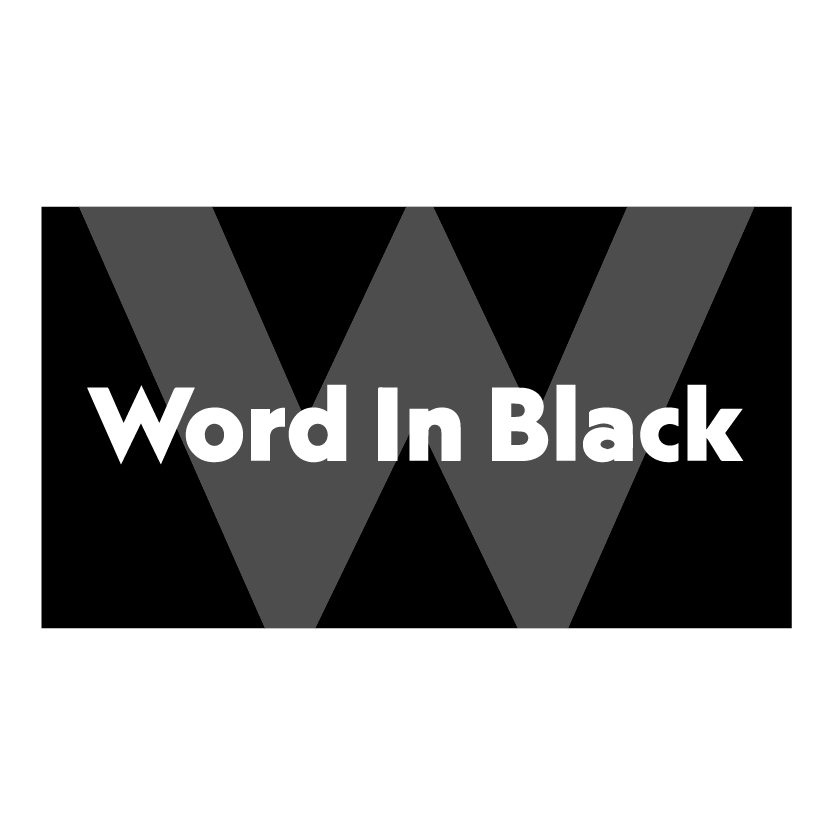 Word in Black logo